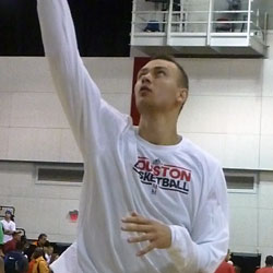 Donatas Motiejunas Houston Rockets Summer League 2012