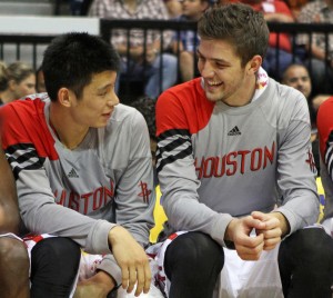 Chandler Parsons and Jeremy Lin