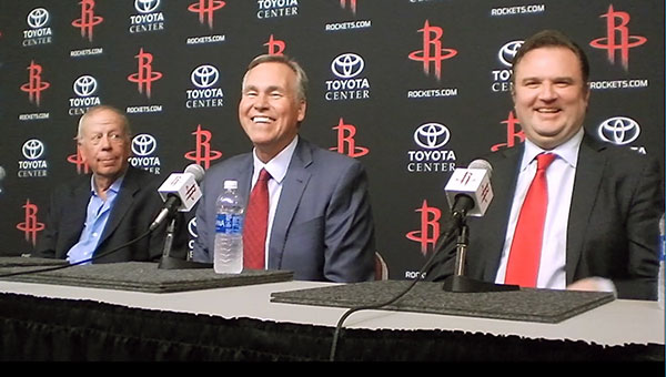Houston Rockets introduce Mike D'Antoni