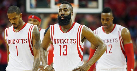 Houston Rockets - Trevor Ariza, Jams Harden, Dwight Howard